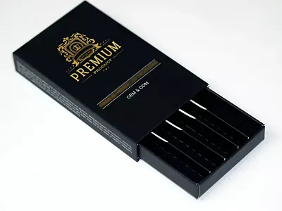 5 pack pre roll case branding graphic design