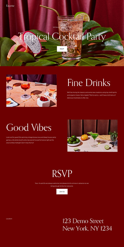Fayette - Website Template - Squarespace art blog branding clean company concept corporate design graphic design modern multipurpose online store photography squarespace template theme ui web design web development website