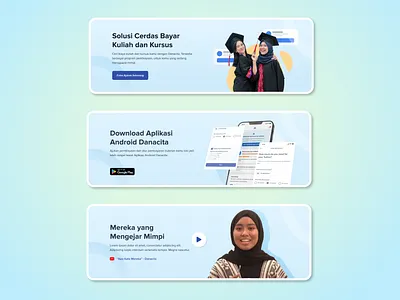 Danacita - Banner Design Desktop ads banner branding design design banner desktop graphic design illustration ui uiux uiux design web banner web ui