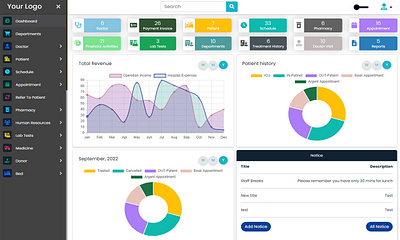 Complete Hospital , Health Care UI UX graphic design logo ui ux