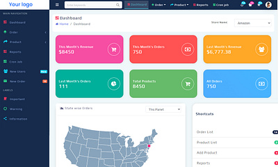 Multi Channel Market Place branding ui ux