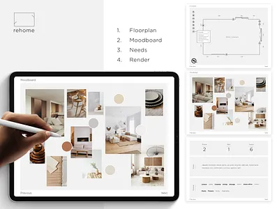 Rehome | your ai-driven interior designer ai app bold furniture home interior interior architecture interior design minimalist organise personal personalised rest room sustainable tailor tailormade