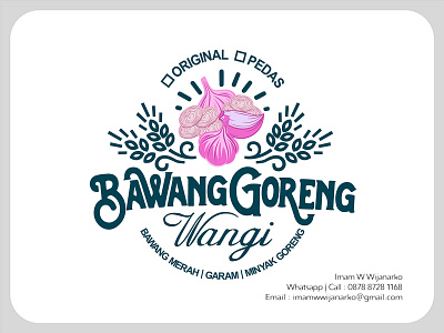 #logobawanggoreng cafe logo cake logo character logo culinary dubai culinary logo custom logo food logo jasa desain logo jasa logo kitchen logo label logo lettering logo logo bawang logo bawang goreng logo design logo kuliner logo makanan restaurant logo snack logo stiker bawang goreng