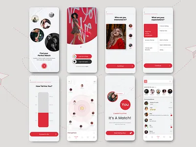 Dating App : Find My Soulmate app appdesign dating datingapp design figma james dev love partners soulmate ui ui.jaymez uiux userinterfacedesign