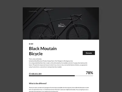 Daily032 Crowdfunding Campaign crowdfunding campaign dailyui