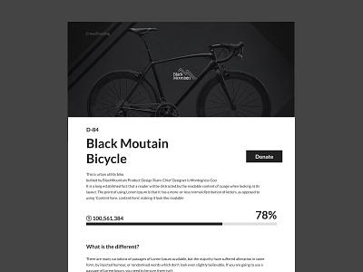 Daily032 Crowdfunding Campaign crowdfunding campaign dailyui