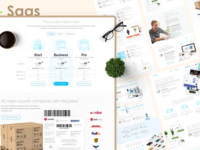 Shoptico.com Saas platform UX/UI design design ui ux webdesign
