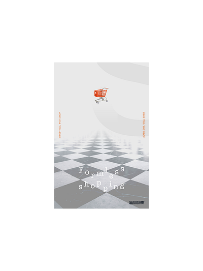 Morning practice no. 14 art composition creative design graphic design layout poster poster design shopping typography