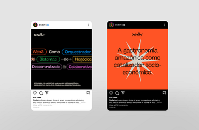 DaSelva Instagram Post amazon amazon food amazonia brutalism brutalist daselva instagram orange post social social media tagcloud trendy vintage