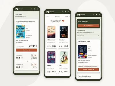Antikvaari - Mobile branding design graphic design illustration logo ui ux vector web