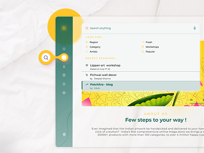 Omnisearch hover navigation omni search omnisearch quick search search searchbar side bar design sidebar task manager user experience