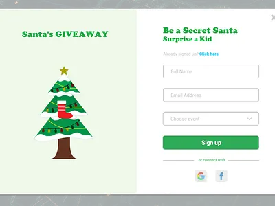 DailyUI 1/100 - Volunteer Event_Sign up Form animation dailyui design ui ux
