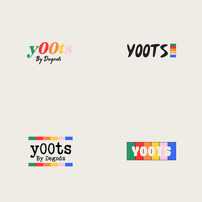 Y00ts Rebrand concept blockchain clothing brand concept geometric logo minimal nft rainbow rebrand streetwear vibrant y00ts