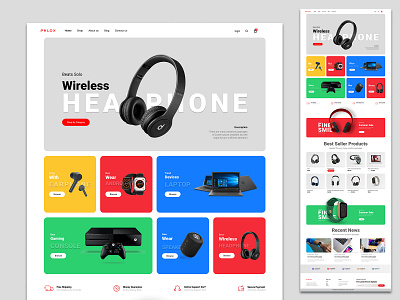 e-Commerce Website UI Design appdesign branding figma graphicdesign landingpage mobiledesign productdesign prototype templatedesign ui uidesign userexperiencedesign userinterfacedesign ux uxdesign uxresearch visualdesign webdesign webdevelopment wireframes