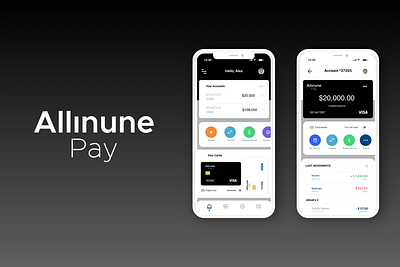 FinTech App Concept Design application branding ui ux website