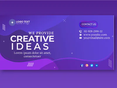Social Media Cover app branding design graphic design illustration typography vector