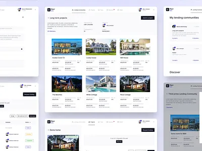 Rigor cards community contributors dao dashboard design freelancing join loan platform product design request ui ux web web3