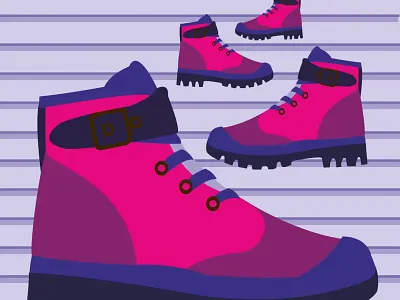 The Barbie Shoes for the shoe lovers branding design graphic design illustration logo motion graphics vector