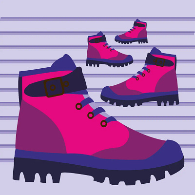 The Barbie Shoes for the shoe lovers branding design graphic design illustration logo motion graphics vector