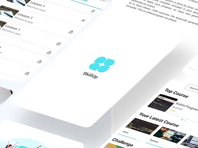 UI/UX Case Study: SkillUp app branding design ui ux