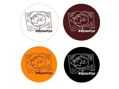 Daily logo challenge branding dailylogo dailylogochallenge design fox graphic design illustration logo readfox typography vector