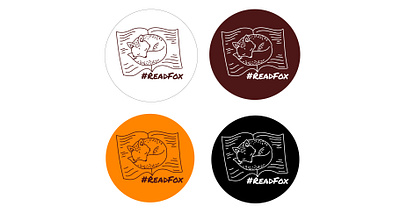 Daily logo challenge branding dailylogo dailylogochallenge design fox graphic design illustration logo readfox typography vector