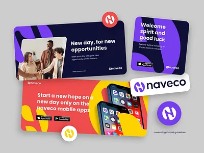 Naveco - Crypto Logo Branding amazing awesome logo branding branding indentity colorful crypto crypto company crypto logo crypto logo design design designers good graphic designers identity inspirational designs logo logo mark mark popular top