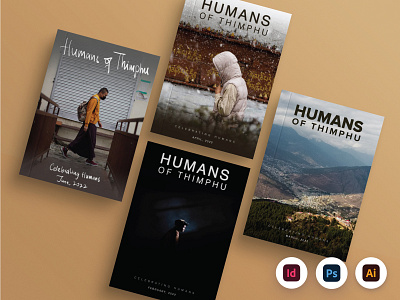 Collection of HoT Newsletters | 2022 a4 book design adobe illustrator adobe indesign adobe photoshop bhutan bhutanese booklet booklet design branding design graphic design humans of thimphu illustration logo minimal newsletter design online platform story storytelling vector