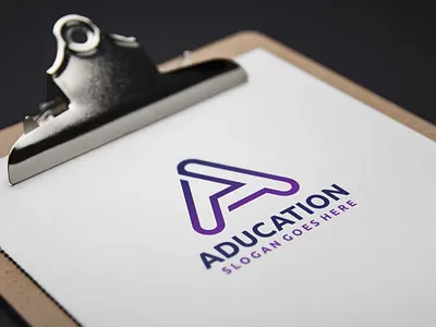 Logo Design for e-learning platform brand design branding college design education elearning graphic design illustration logo logo design school softronixs typography ux vector