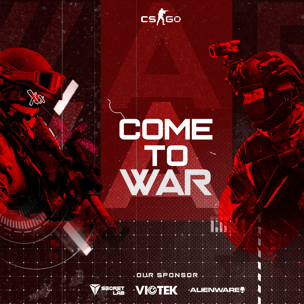 CS-GO Flyer by Traju graphic on Dribbble