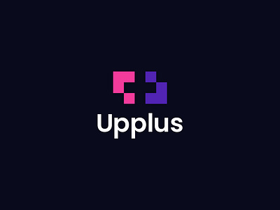 Upplus Logo Branding app icon arrow brand identity brand sign branding business design hospital identity logo logo design logo designer logotype mark marketing medical logo pharma pharmacy pixel plus