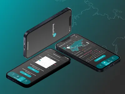 Mobile app to track the openness of borders app auto borders branding bus citizenship countries covid design embassy jorney locked down mobile pandemic plane train trip ui ux vacation