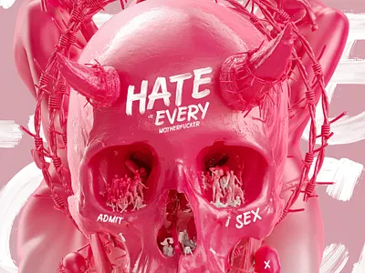 The Beautiful People 3d c4d design freak illustration monster nft octane render zbrush