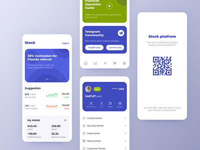 📈 Stock - Analytics Mobile Application (Design) analytics platform branding design figma illustration logo mobile app mobile app design mobile ui phtoshop platform design qr code ui ui design uiux uiux design ux ux design