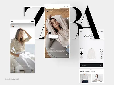 Social Media for Luxury Brands - Minimalist Design aesthetic app branding design fashion graphic design illustration insta logo luxury minimal model reels social media ui ux vector web zara