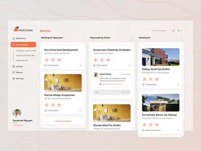 🏔 RealEstate - Property Web Application (UI Design) branding dashboard design design figma illustration logo platform design property ui ui concept ui design uiux uiux design ux ux design web app design web application design web ui design