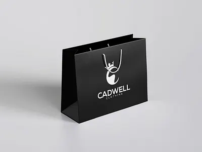Cadwell Clothing adobe illustrator cc elegant graphic design lettermark logo logo contest logo design logo design contest logo designer logotype luxury modern piximlab simple wordmark