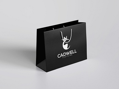 Cadwell Clothing adobe illustrator cc elegant graphic design lettermark logo logo contest logo design logo design contest logo designer logotype luxury modern piximlab simple wordmark