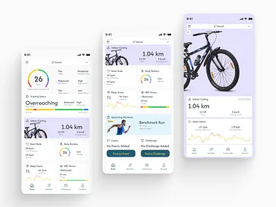 Health App, Trecker, Web App android app app app design design health journal healthcare healthy lifestyle medical medical tracking app medicine mental care mobile app mobile app design product design self care telemedicine therapy ui user interface yoga