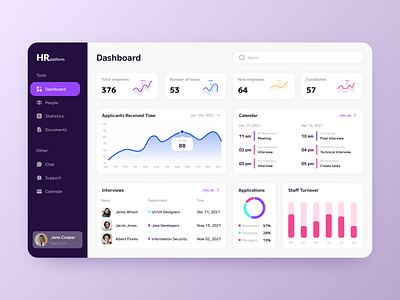 🔍 HRplatform - HR Mobile Platform (Design) branding dashboard design design figma hr illustration logo management platform design ui ui design uiux uiux design ux ux design web app web design web ui design