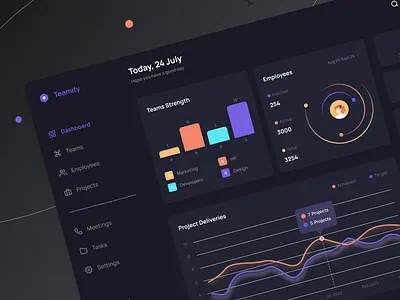 🤝 Teamify - Management Platform (Design) branding dashboard design design figma illustration logo platform design ui ui design uiux uiux design ux ux design web app design web application web design web platform web ui design