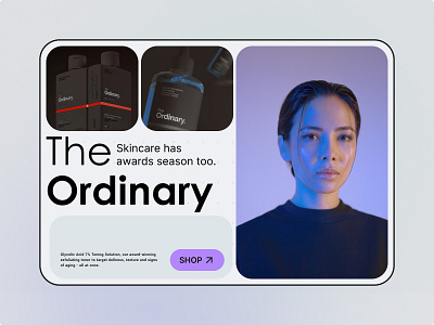 The Ordinary cosmetics cosmetology design ui ux