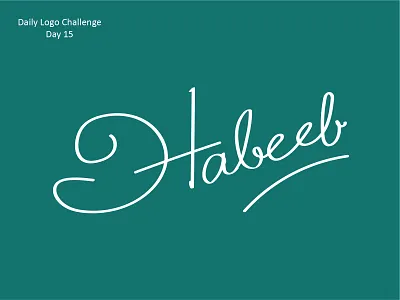 Hand Lettering dailylogo dailylogochallenge handlettering handwriting logo logodesign typography