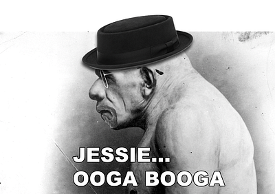 jessie ooga booga 3d animation graphic design logo motion graphics ui