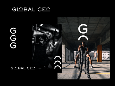 Global CEO brand identity branding design logo