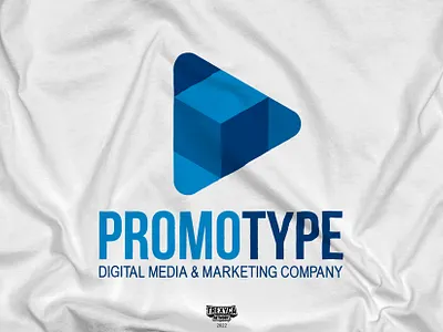 PromoType Logo brand brandidentity company design digital graphic graphicdesign identity logo logodesign marketing media promo promotype type vector