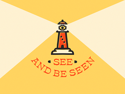 SEE AND BE SEEN branding design graphic design icon illustration logo typography vector