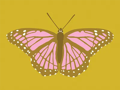 Butterfly 70s color palette butterfly butterfly drawing butterfly illustration butterfly logo celebration design growth hand illustrated happiness happy new year illustration illustrator ipad illustration new year card new year illustration new years eve organic illustration retro butterfly retro colors