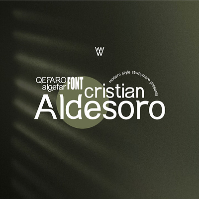 QEFARO algefar FONT branding design font graphic design illustration logo typography ui ux vector