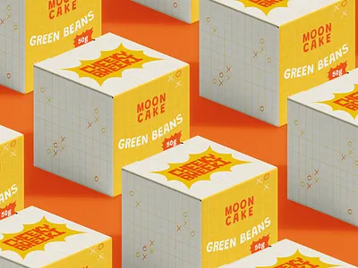 Cheeky Breeki Branding branding graphic design logo moon cake moon cake packaging packaging